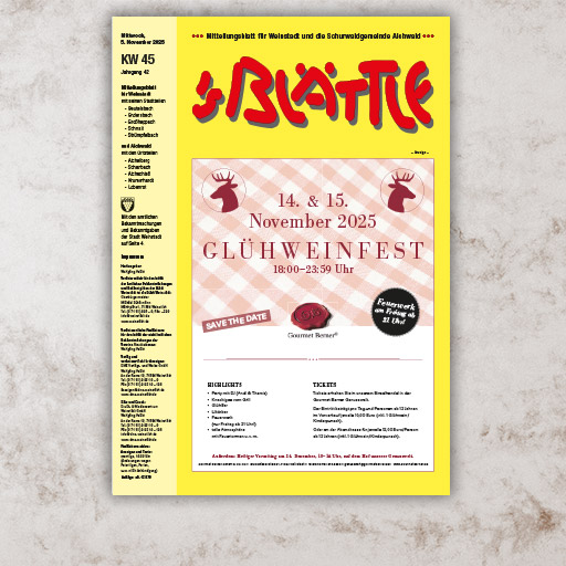 Titel Weinstadt KW 45